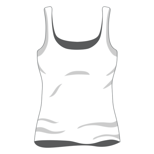 White Women Tank Top Icon