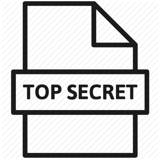 Action, Document, File, Page, Paper, Sheet, Top Secret Icon