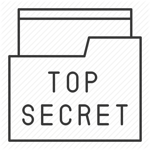 Document, File, Folder, Officer, Police, Top Secret Icon