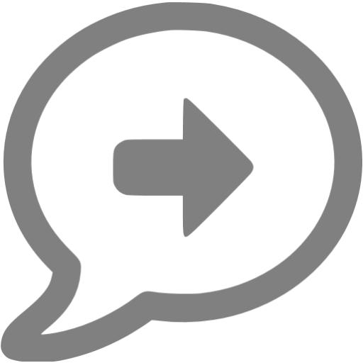 Gray Moved Topic Icon