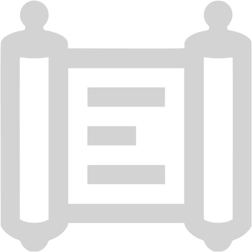 Light Gray Torah Icon