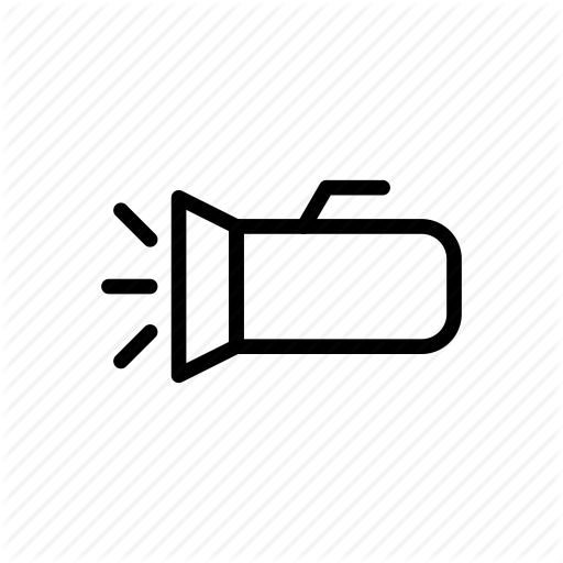 Bulb, Electric, Flashlight, Light, Torch Icon