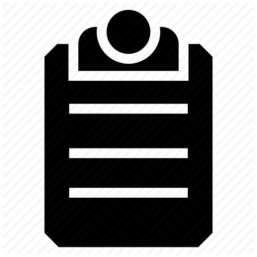 Clipboard, List, Notes, Papers Icon