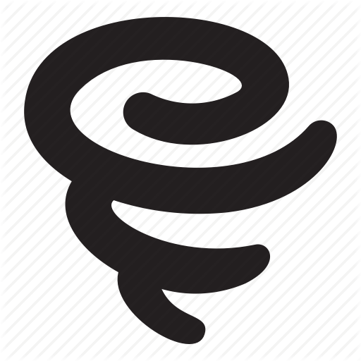 Hurricane, Tornado, Weather Icon