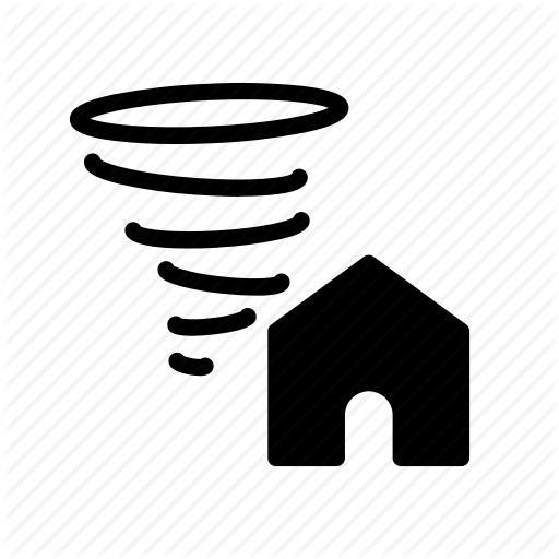 House, Tornado, Ui, Weather Icon