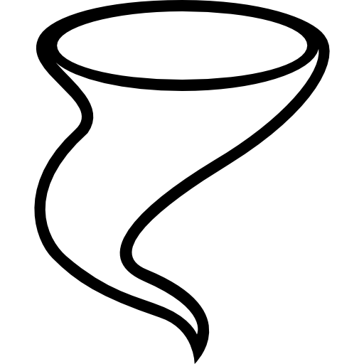 Tornado Outlined Weather Interface Symbol Icons Free Download