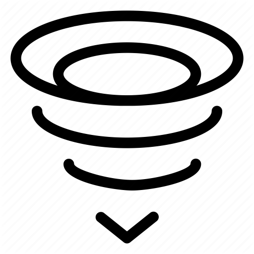 Disaster, Hurricane, Storm, Tornado, Weather Icon
