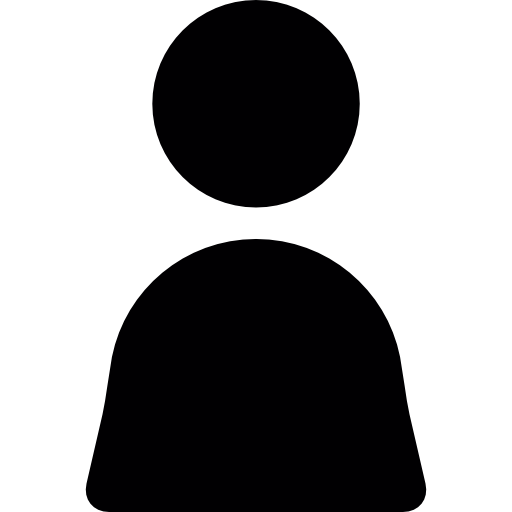 Man Upper Torso Silhouette Icons Free Download