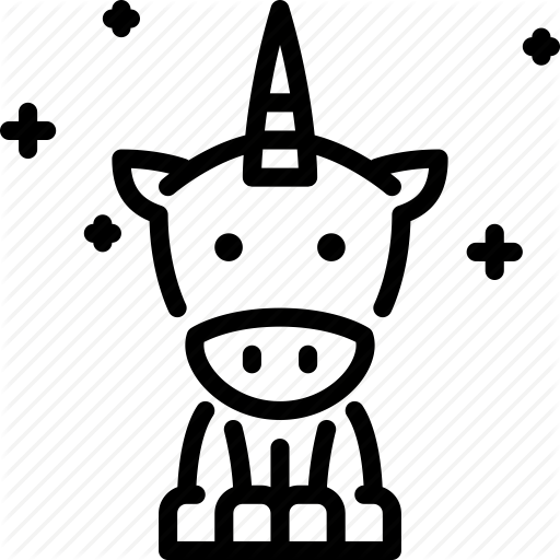 Fairytale, Unicorn Icon