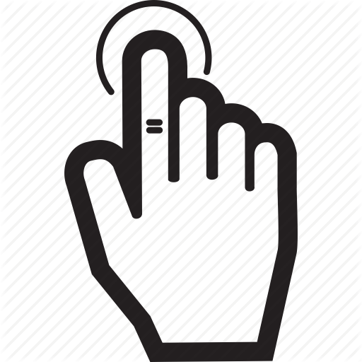 Hand, Tap, Touch Icon