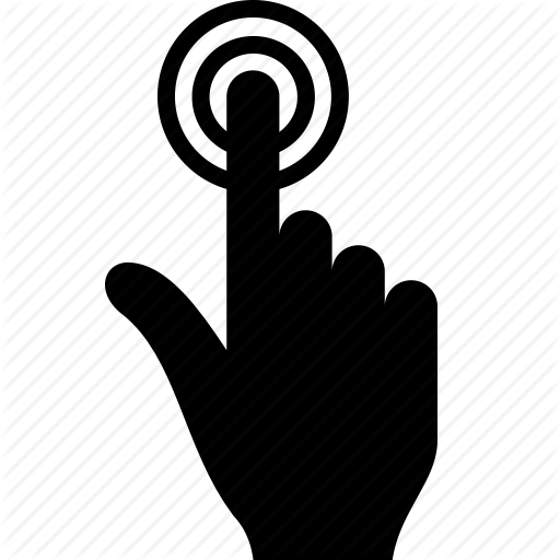 Click, Finger, Gesture, Hand, Tap, Touch Icon