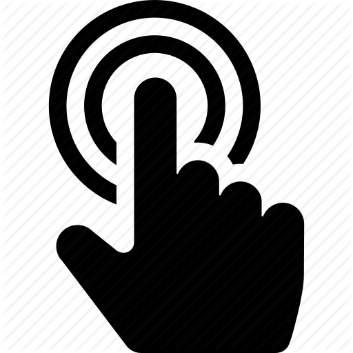 Digital Interaction, Link, Pointer, Screen, Technology, Touch Icon