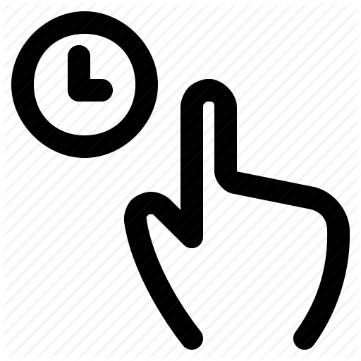 Gesture, Swipe, Tab, Touchhold, Touchpad Icon