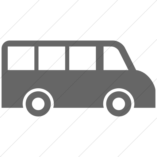 Simple Gray Ocha Humanitarians Logistics Bus Icon