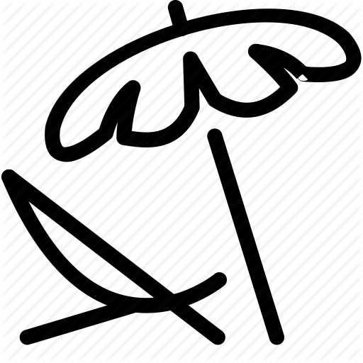 Beach, Holiday, Sea, Seaside, Summer, Sunbathing, Tourism Icon