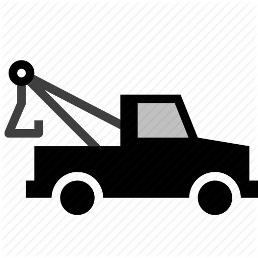 Service, Side, Tow, Truck, Vehicle Icon