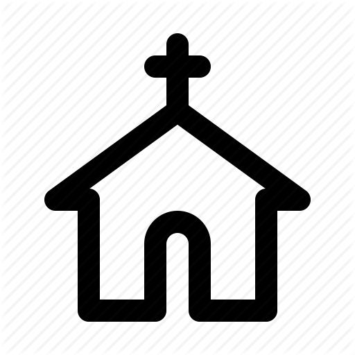 Church, City, Locations, Map, Town Icon