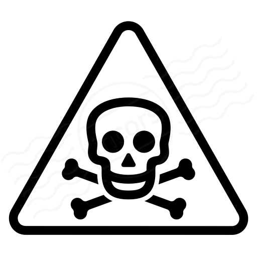 Iconexperience I Collection Sign Warning Toxic Icon