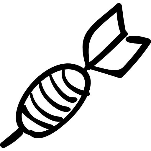 Dart Hand Drawn Toy Icons Free Download