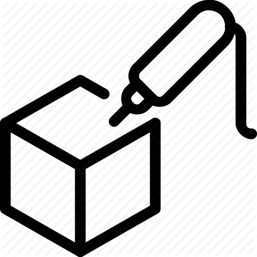 Box, Pen, Print, Solder, Technology, Trace Icon