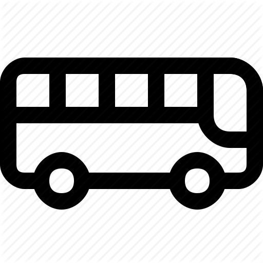Bus, Holiday, Summer, Transportation, Travel, Vacation Icon