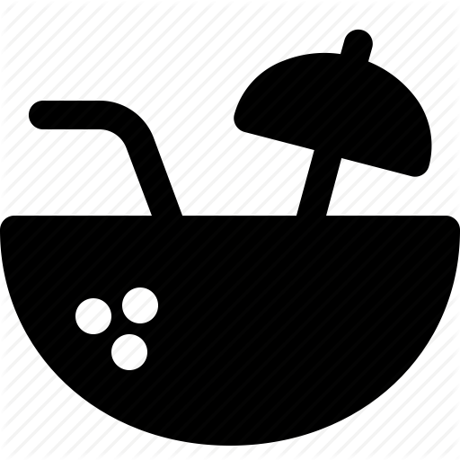 Coconut, Holiday, Summer, Travel, Vacation Icon