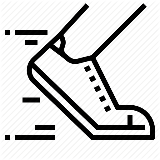 Activity, Running, Shoe Icon