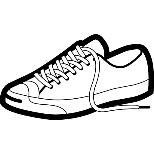 Sportive Or Casual Shoe Icons Free Download