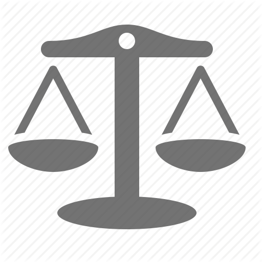Balance, Justice, Law, Legal, Scales, Trade, Weigh Icon