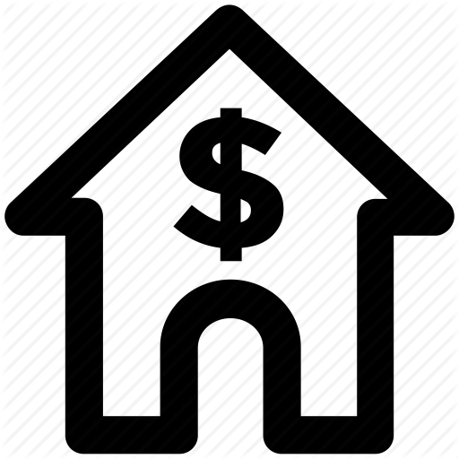 Business, Dollar, Home, House, Money, Property Icon