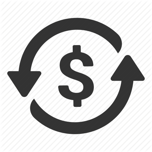 Currency Exchange, Dollar, Money Laundering, Trade, Transaction Icon