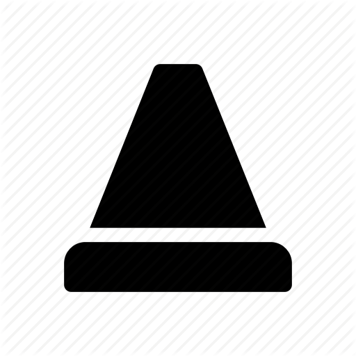 Location, Map, Navigate, Navigation, Traffic Cone Icon