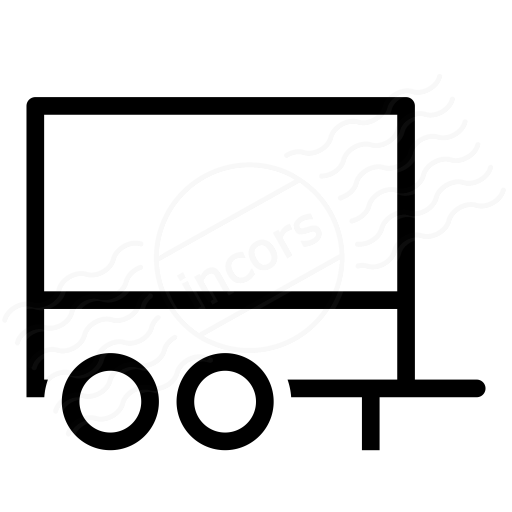 Iconexperience I Collection Truck Trailer Icon