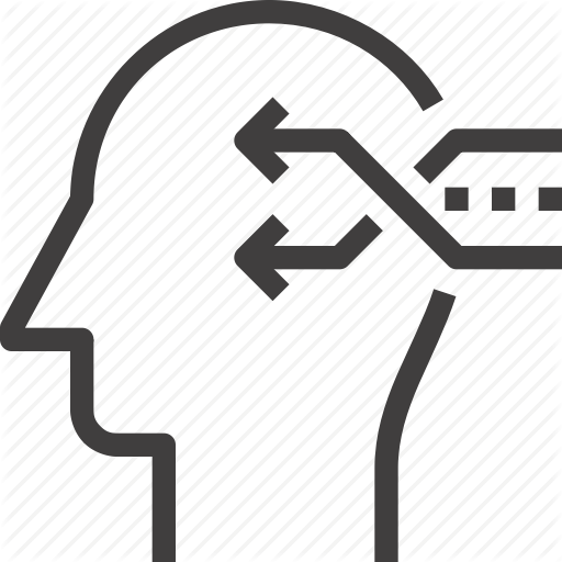 Change, Head, Human, Mind, Shuffle, Thinking, Transformation Icon