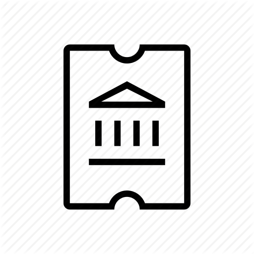 Culture, History, Museum, Ticket, Transit Icon