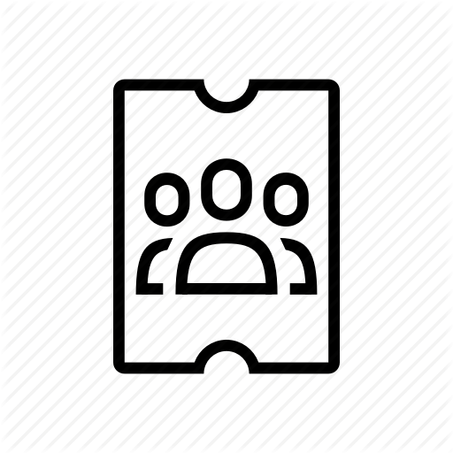 Discount, Group, Ticket, Transit Icon