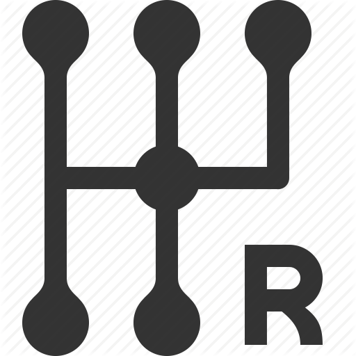 Car, Gearbox, Manual, Transmission Icon