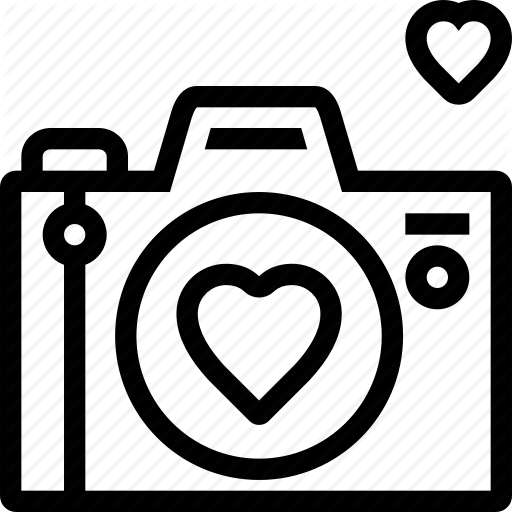 Camera, Favorite, Heart, Love, Photo, Photography Icon