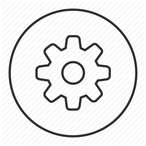 Grey, Prefernces, Round, Settings, System, Transparent Icon