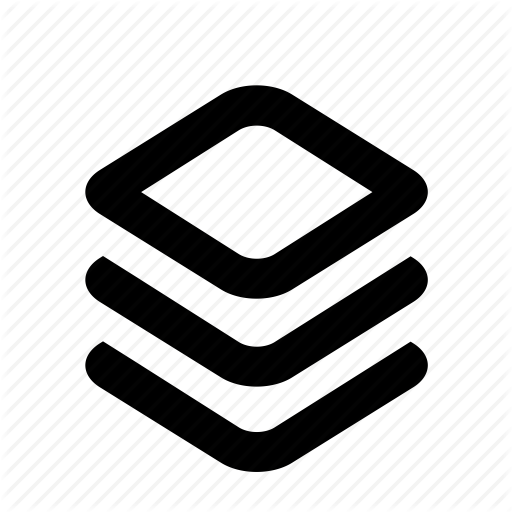 Database, Layer, Stack, Transparent Icon