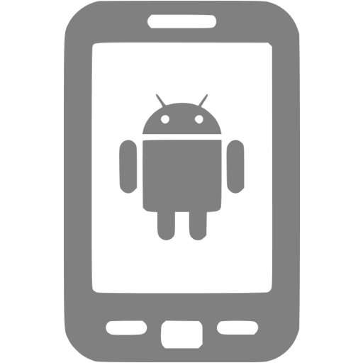 Gray Android Icon