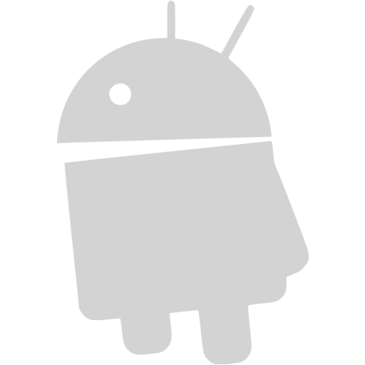 Light Gray Android Icon