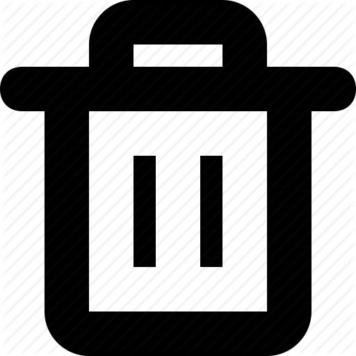 Bin, Delete, Minimal, Trash Icon