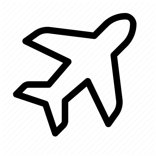 Airline, Airplane, Fly, Jet, Plane, Sky, Travel Icon