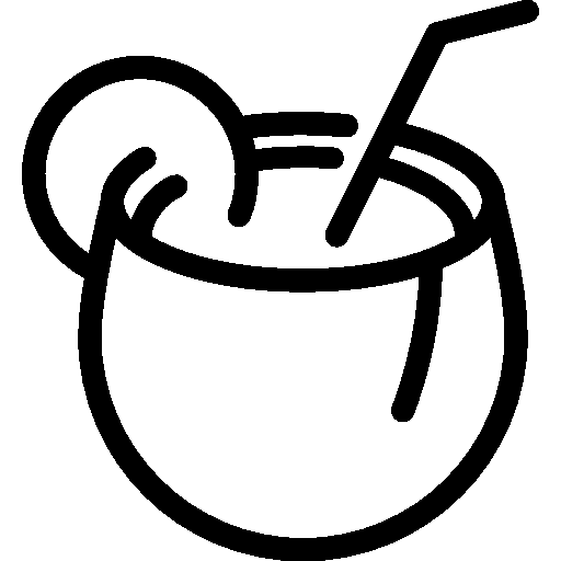 Travel Coconut Cocktail Icon Ios Iconset