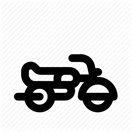 Motorbike, Motorcycle, Tourism, Transport, Travel, Traveling Icon