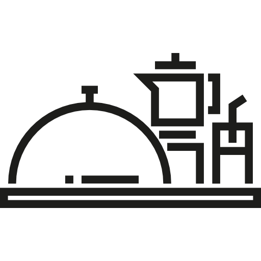 Food And Restaurant, Hotel, Tray Icon
