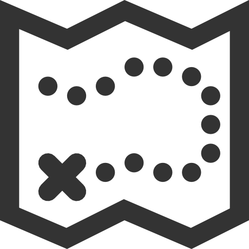 Treasure Map Map, Mapa Del Tesor Icon Free Of Windows Icon