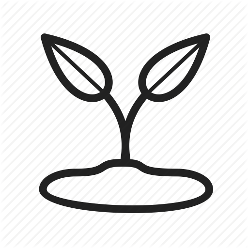 Life, Plant, Seed, Spring, Sprout, Tree, Young Icon