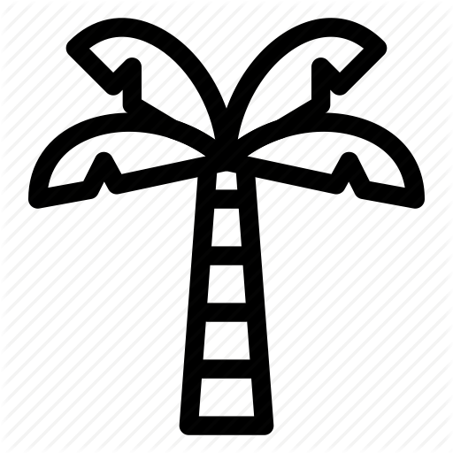 Palm Tree Icon Transparent Png Clipart Free Download